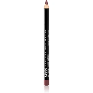 NYX Professional Makeup Slim Lip Pencil precízna ceruzka na pery odtieň 809 Mahogany 1 g