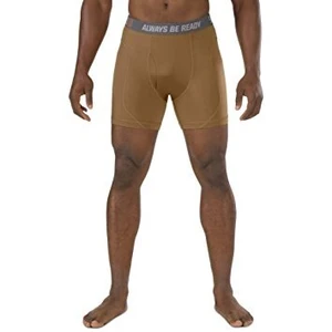 Trenky 5.11 Tactical® Performance 6“ Brief - battle brown (Barva: Battle Brown, Velikost: S)