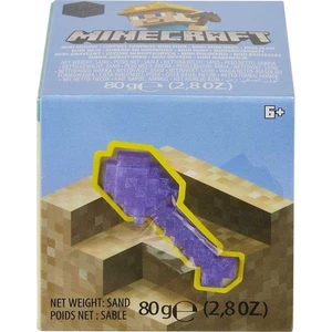 Mattel Minecraft mini těžba vrták fialový