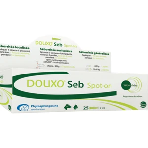 DOUXO Seb spot-on pro psy a kočky 25 x 2 ml