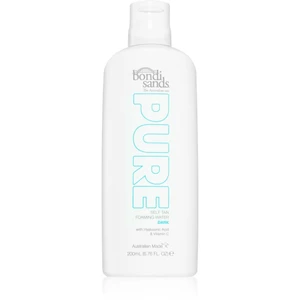 Bondi Sands Pure Self Tan Foaming Water Dark samoopaľovacia pena s hydratačným účinkom 200 ml