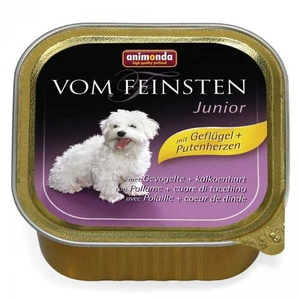 Animonda Vom Feinsten Junior Konzerva Hydina+Srdce 150g