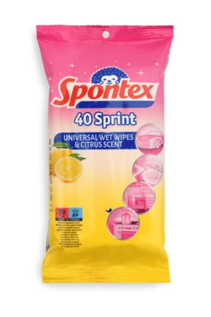 Spontex Sprint vlhčené obrúsky