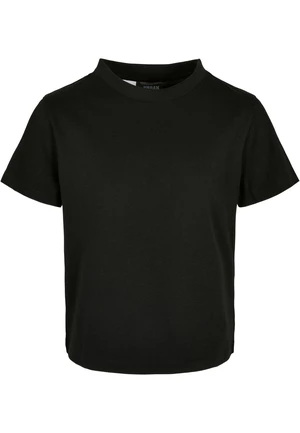 Girls' T-shirt Basic Box black