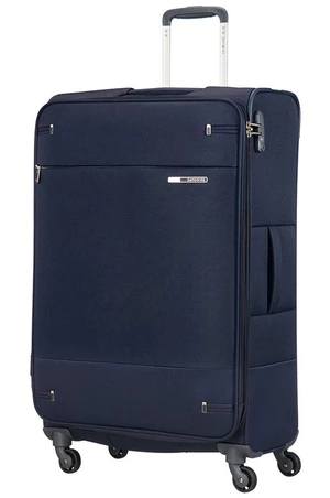Samsonite Látkový cestovní kufr Base Boost EXP 105/112,5 l - tmavě modrá