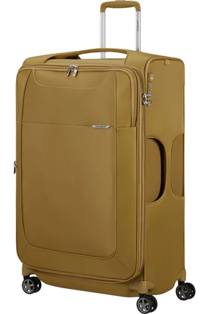 Samsonite Látkový cestovní kufr D'Lite EXP 107/118 l - tmavě žlutá