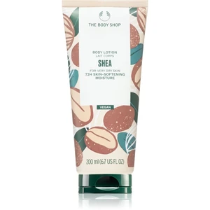 The Body Shop Shea Body Lotion výživný tělový krém pro suchou pokožku 200 ml