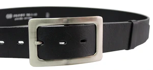 Penny Belts Dámský kožený opasek 4263 black 90 cm