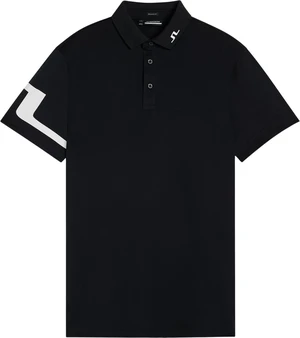 J.Lindeberg Heath Regular Fit Golf Black S Polo-Shirt