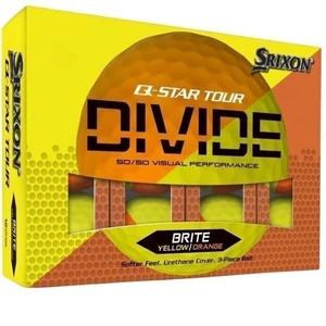 Srixon Q-Star Tour Divide 2 Yellow Orange Palle da golf