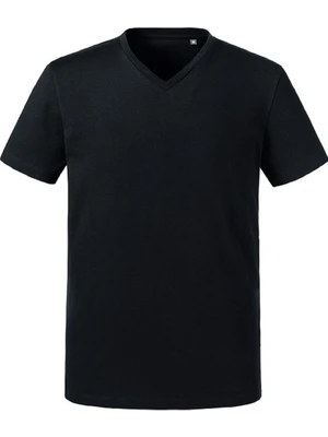 Men's Pure Organic V-Neck Russell T-Shirt