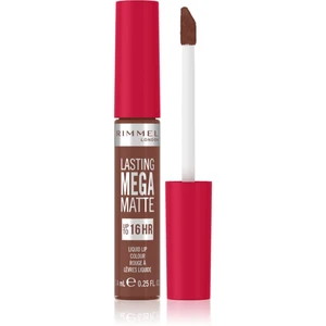 Rimmel Lasting Mega Matte lehká tekutá matná rtěnka 16h odstín Lovebite 7,4 ml