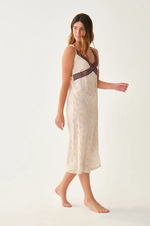 Dagi Ecru Strapless Nightgown