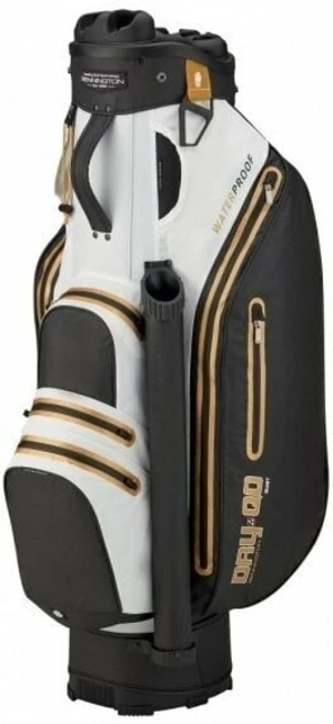 Bennington Dry QO 9 Water Resistant Black/White/Gold Bolsa para carrito de golf