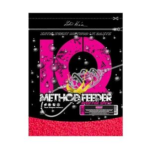 LK Baits IQ Method Feeder Speed Fluoro Pellets 600g Cherry 2mm