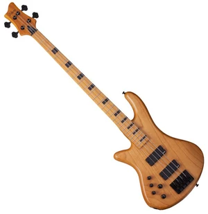 Schecter Stiletto-4 Session LH Aged Natural Satin Bajo de 4 cuerdas