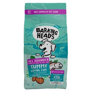 BARKING HEADS All Hounder Tummy Lovin' Care Fish granule pro psy 1 ks, Hmotnost balení (g): 12 kg