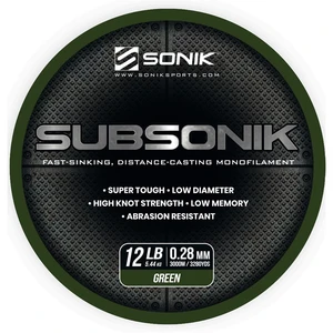 Sonik vlasec subsonik green 3000 m - 0,35 mm 8,16 kg