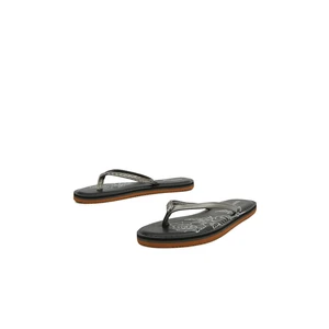 Black women's patterned flip-flops SAM 73 Mia