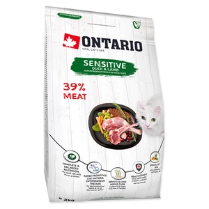 ONTARIO Cat Sensitive Derma granule pro kočky 2 kg