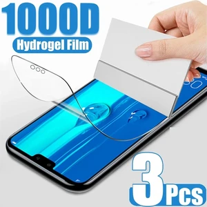 3PCS 9D Protective film for Honor 8x 6x 7x 10X Lite 9X 9A 30i 20i Screen Protector for Honor 20 Pro 10 Lite 9 30 10i 8S 8A 9S