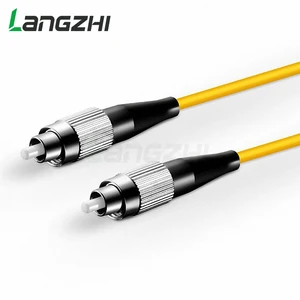 10 PCS FC UPC to FC UPC Simplex 2.0mm 3.0mm PVC Single Mode Fiber Patch Cable sc apc patch cable 3m