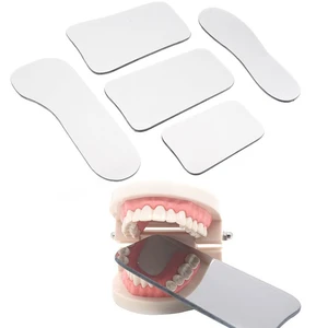 Dental Orthodontic Intraoral Photography Reflector Mirrors Double-Sided Glass Mirror Dental Tools Glass Material