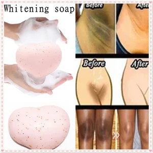 Private Parts whitening Brightening Soap Cream Armpit Buttocks Black Skin Freckle Remove Cleaning Scrub Body Care