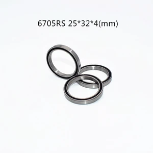 6705RS 25*32*4(mm) 1piece free shipping bearing ABEC-5 6705 chrome steel bearing metal sealed bearing Thin wall bearing