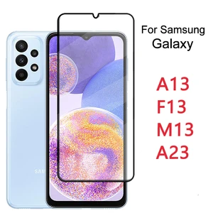 Tempered glass For Samsung A23 5G Glass Samsung A23 Glass 9H Full Cover Screen Protector For Samsung Galaxy A13 F13 M13 Glass