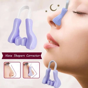 1PCS Nose Shaper Clip Nose Up Lifting Shaping Bridge Device No Painful Hurt Nose Beauty Straightening Silicone Slimmer Tool W5D0