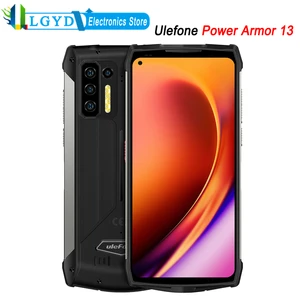 Ulefone Power Armor 13 Rugged Phone 8GB+128GB 256GB ROM Android 11 MTK Helio G95 Octa Core 2.05GHz NFC Infrared Ranging Face ID