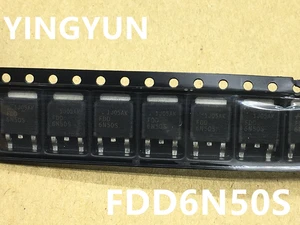 10PCS/LOT FDD6N50 FDD6N50S 6N50 FDD6N50TM TO-252 6A 500V