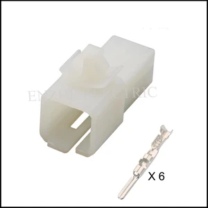 100set DJ7062A-2-11 car female cable connector jacket auto socket 6 pin Connector automotive plug include terminal 6242-5061