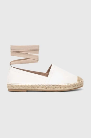 Espadrilky Answear Lab bílá barva