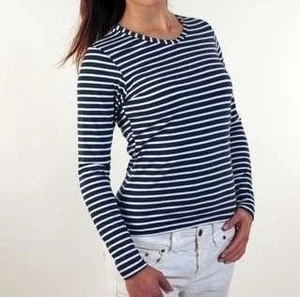 Sailor Breton Long Sleeve Cămaşă Blue S