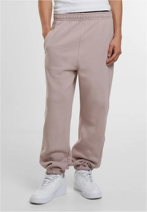 Men's basic sweatpants powder pink