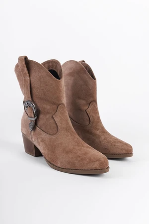 Capone Outfitters Suede Pull-On Women's Cowboy Boots