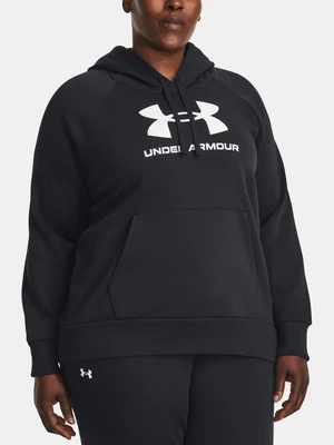 Under Armour Mikina UA Rival Fleece Logo Hoodie&-BLK - Dámské