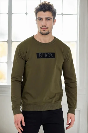 60865 Dewberry 3d Printed Mens Winter Sweatshirt-Khaki