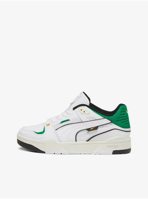 Puma Slipstream White Mens Leather Sneakers - Men