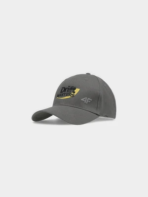 Unisex strapback šiltovka 4F x Drift Masters - šedá