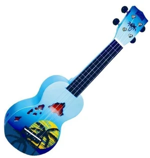 Mahalo Hawaii Hawaii Blue Burst Sopran Ukulele