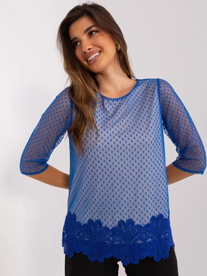 Blouse-LK-BZ-506729.63P-dark blue