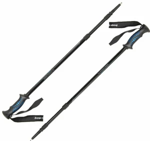 Viking Kalio Black/Blue 65 - 135 cm Bastones de trekking