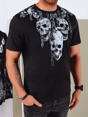 Men's T-shirt with black Dstreet print