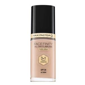 Max Factor Facefinity All Day Flawless Flexi-Hold 3in1 Primer Concealer Foundation SPF20 tekutý make-up 3v1 42 30 ml