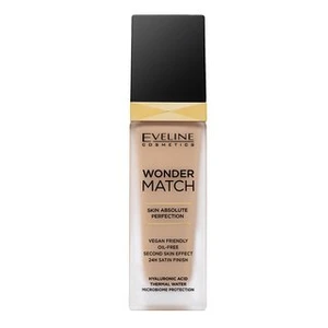 Eveline Wonder Match Skin Absolute Perfection podkład o przedłużonej trwałości z ujednolicającą i rozjaśniającą skórę formułą 15 Natural 30 ml