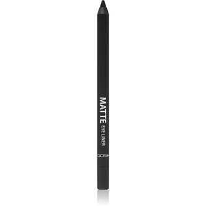 Gosh Matte ceruzka na oči s matným efektom odtieň 002 Black 1.2 g