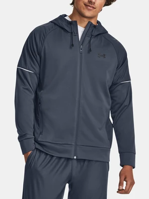 Under Armour UA AF Storm FZ Hoodie Mikina Šedá